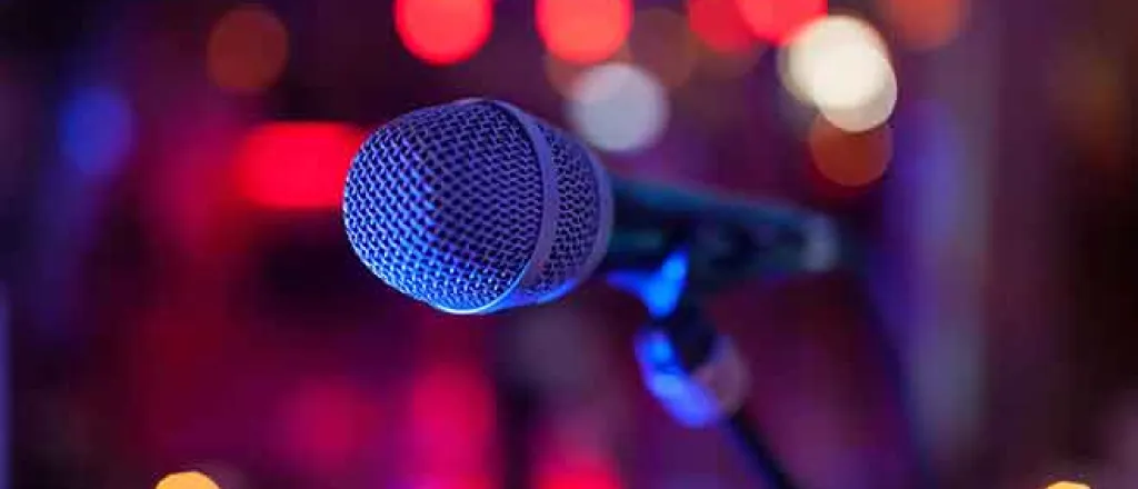 PROMO Entertainment - Microphone Colored Lights - iStock - Igor Ilnitckii