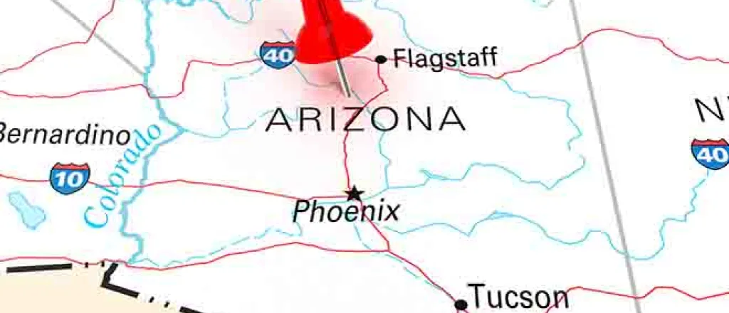 PROMO Map - Arizona State Map - iStock - klenger