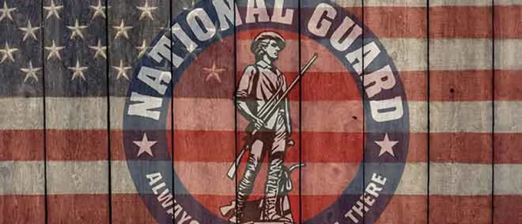 PROMO Military - National Guard Logo US Flag American - iStock - Phil Feyerabend