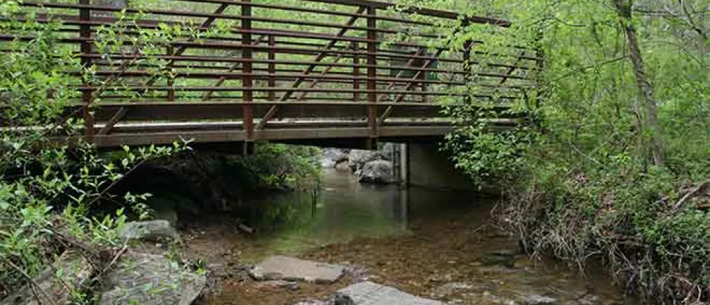 PROMO 64J1 Outdoors - Bridge Stream Water Trees Rocks - flickrcc - USGS - public domain PROMO 64J1 Outdoors - Bridge Stream Water Trees Rocks - flickrcc - USGS - public domain
