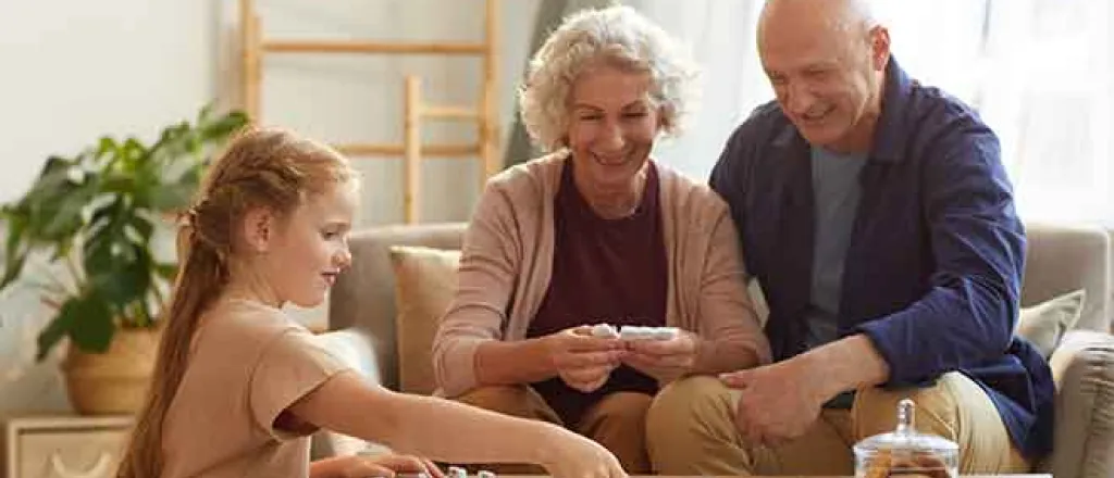 PROMO 64J1 People - Senior Citizen Family Child Game Home - iStock - SeventyFour PROMO People - Senior Citizen Family Child Game Home - iStock - SeventyFour