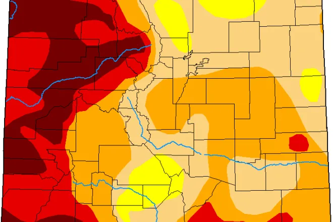 MAP Colorado Drought Conditions - April 13, 2021 - National Drought Mitigation Center MAP Colorado Drought Conditions - April 13, 2021 - National Drought Mitigation Center