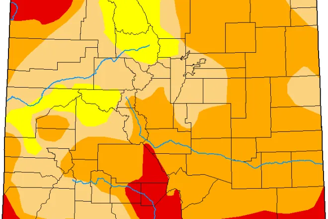 MAP Colorado Drought Conditions - February 14, 2022 - National Drought Mitigation Center MAP Colorado Drought Conditions - February 14, 2022 - National Drought Mitigation Center