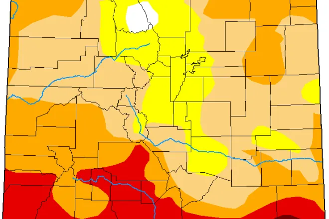 MAP Colorado Drought Conditions - June 21, 2022 - National Drought Mitigation Center