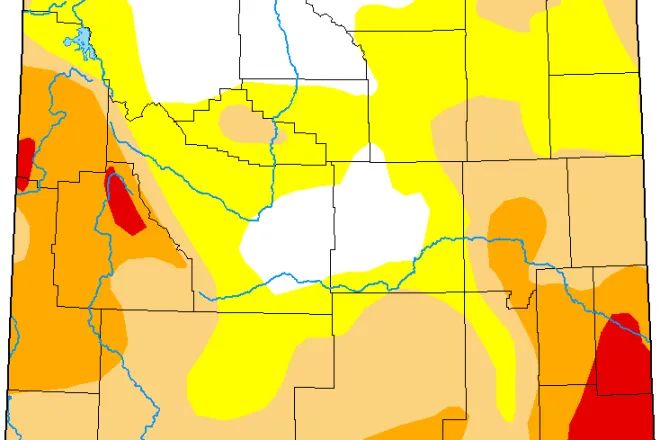 MAP Wyoming Drought Conditions - September 20, 2022 - National Drought Mitigation Center MAP Wyoming Drought Conditions - September 20, 2022 - National Drought Mitigation Center