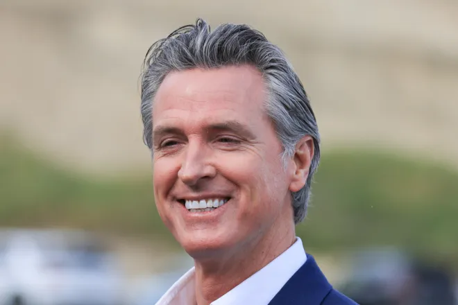 California Governor Gavin Newsom