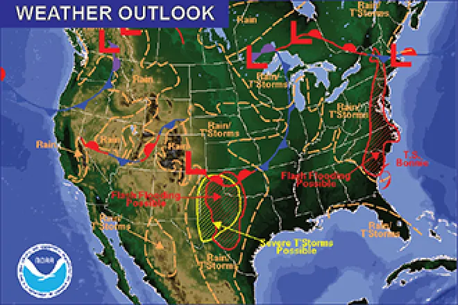 Weather Outlook - May 29, 2016