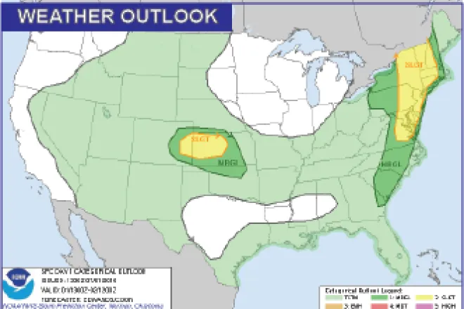 Weather Outlook - July 1, 2016