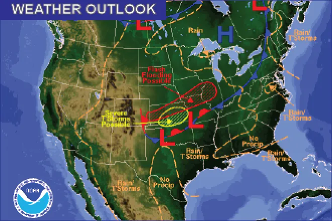 Weather Outlook - August 26, 2016