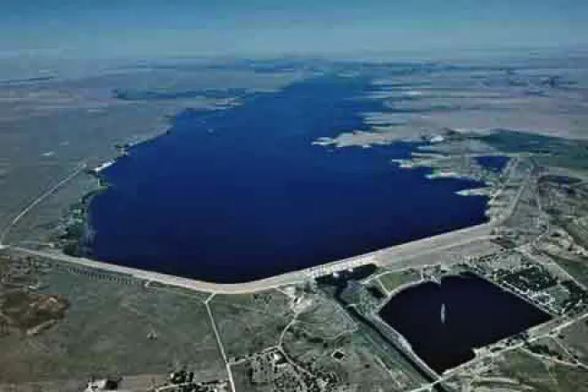 PICT John Martin Reservoir Dam Overview - CPW.