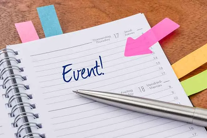 PROMO Miscellaneous - Event Calendar Word - iStock - Zerbor