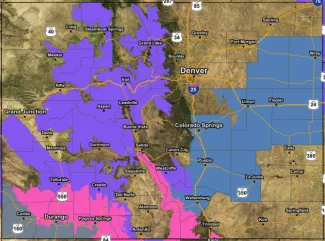 Watches, warnings, and advisories in Colorado as of 10:30 a.m. December 23, 2023 - NWS Map of watches, warnings, and advisories in Colorado as of 10:30 a.m. December 23, 2023 - NWS