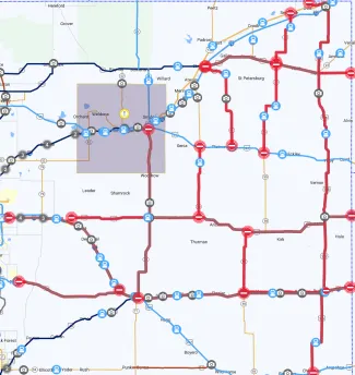 Colorado road closures at 7:00 a.m. December 26, 2023 - CDOT Map of Colorado road closures at 7:00 a.m. December 26, 2023 - CDOT