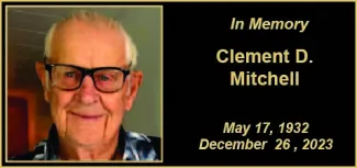 Memorial photo for Clement D. Mitchell.