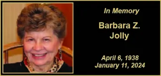 Barbara Jolly Memorial photo of Barbara Jolly