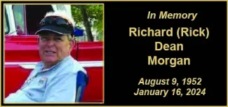 Richard 'Rick' Dean Morgan Memorial photo of Richard Dean Morgan
