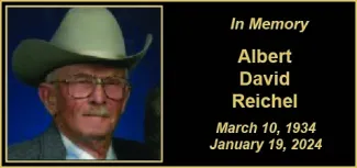 Albert David Reichel. Memorial photo of Albert David Reichel.