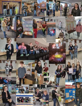 Collage of photos from Plainview School. Collage of photos from Plainview School.