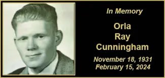 Memorial photo of Oral Ray Cunningham.