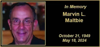 Memorial photo of Marvin L. Maltbie. Memorial photo of Marvin L. Maltbie.