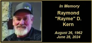 Memorial photo of Raymond 'Rayme' Dean Kern Memorial photo of Raymond 'Rayme' Dean Kern
