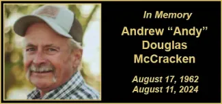 Memorial photo of Andrew Douglas McCracken Memorial photo of Andrew Douglas McCracken