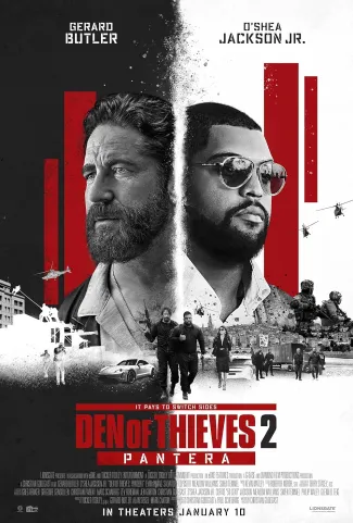 Movie poster for Den of Thieves 2: Pantera Movie poster for Den of Thieves 2: Pantera