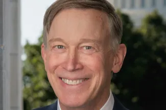 Colorado Senator and former Governor John Hickenlooper - public domain Colorado Senator and former Governor John Hickenlooper