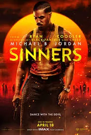 Movie poster for Sinners Movie poster for Sinners