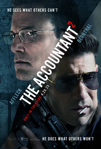 Movie poster for The Accountant 2 Movie poster for The Accountant 2