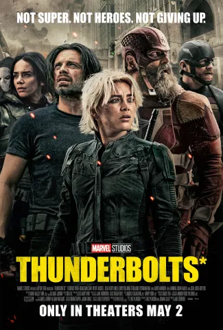 Movie poster for Thunderbolts Movie poster for Thunderbolts