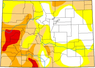 MAP Colorado drought conditions for May 13, 2025 - National Drough Mitigation Center Map of Colorado drought conditions for May 13, 2025 - National Drough Mitigation Center