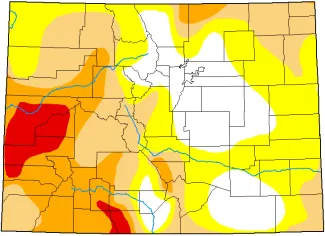 MAP Colorado drought conditions for May 20, 2025 - National Drough Mitigation Center Map of Colorado drought conditions for May 20, 2025 - National Drough Mitigation Center
