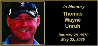 Memorial photo for Thomas Wayne Unruh Memorial photo for Thomas Wayne Unruh