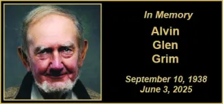 Memorial photo for Alvin Glen Grim Memorial photo for Alvin Glen Grim