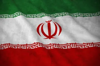 National flag of Iran