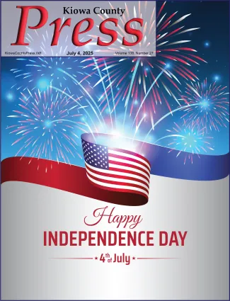 Photo of the week from the July 4, 2025, edition of the Kiowa County Press in Eads, Colorado -  Celebrating the United States of America's 249 birthday - ValeryBrozhinsky.