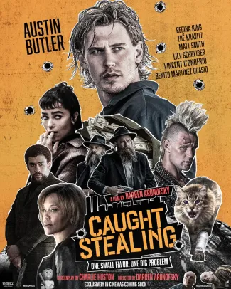 Movie poster for Caught Stealing Movie poster for Caught Stealing