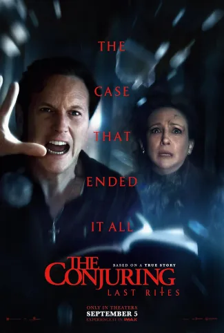 Movie poster for The Conjuring: Last Rites Movie poster for The Conjuring: Last Rites
