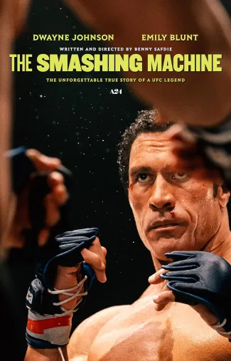 Movie poster for The Smashing Machine