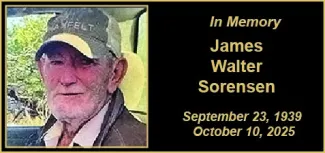 Memorial photo for James Walter Sorensen