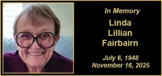 Memorial photo for Linda Lillian Fairbairn