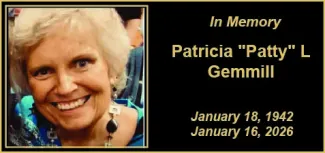 Memorial photo for Patricia "Patty" L. Gemmill