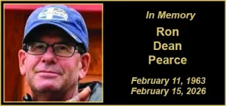 Memorial photo for Ron Dean Pearce