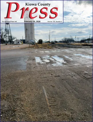 Photo of the week from the February 20, 2026, edition of the Kiowa County Press in Eads, Colorado -  (Relatively) warm nights and rain hint at spring in southeast Colorado this February  - Chris Sorensen.