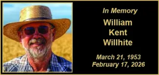 Memorial photo for William 'Kent' Wilhite