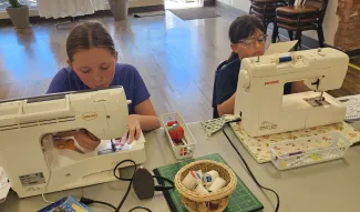 Quilting Camp 2 Photo Kiowa County CSU Extension Service