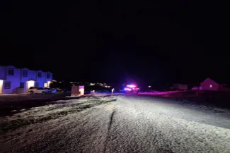 Pueblo West hit-and-run scene - Colorado State Patrol