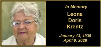Memorial photo for Leona Doris Krentz