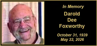 Memorial photo for Darold Dee Foxworthy